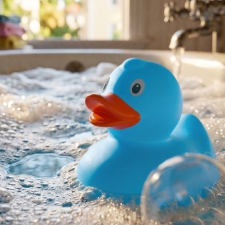 Duck bath toy JULIA
