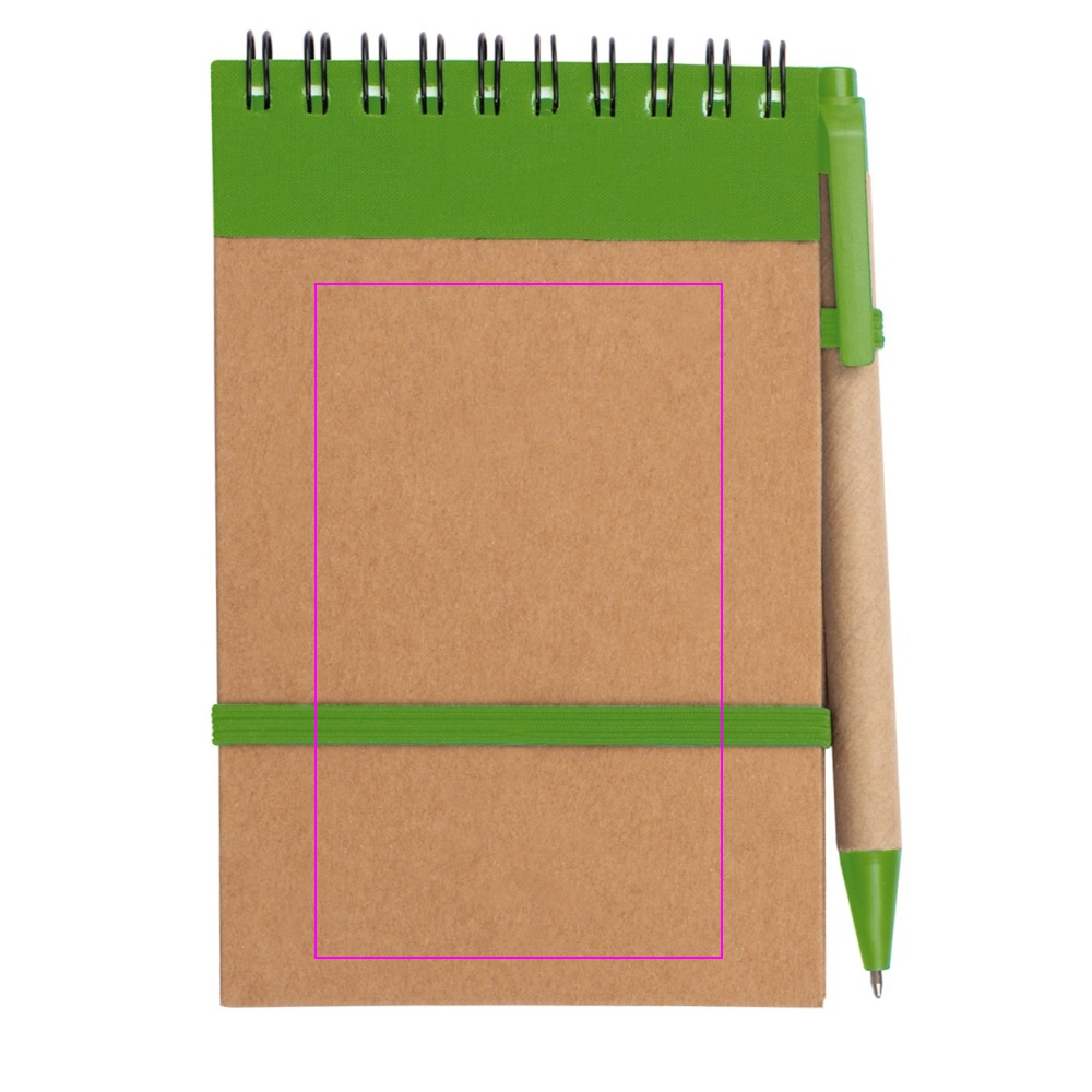 Notebook lined with pen EUGENIO