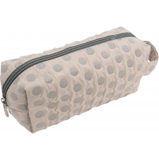 Polka dot cosmetic bag
