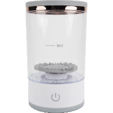 Makeup brush cleaner device