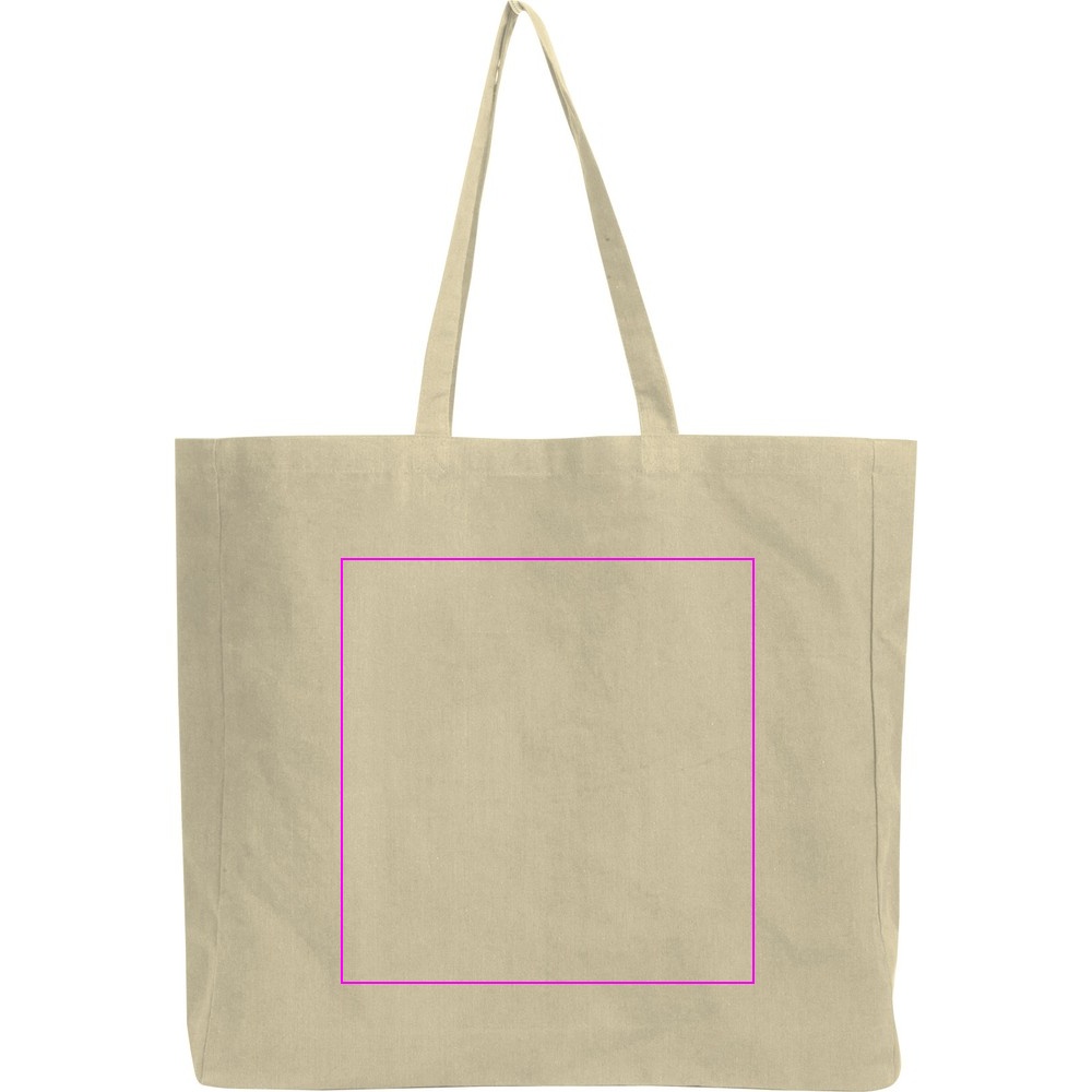 Shopper made from recycled cotton and polyester NINA