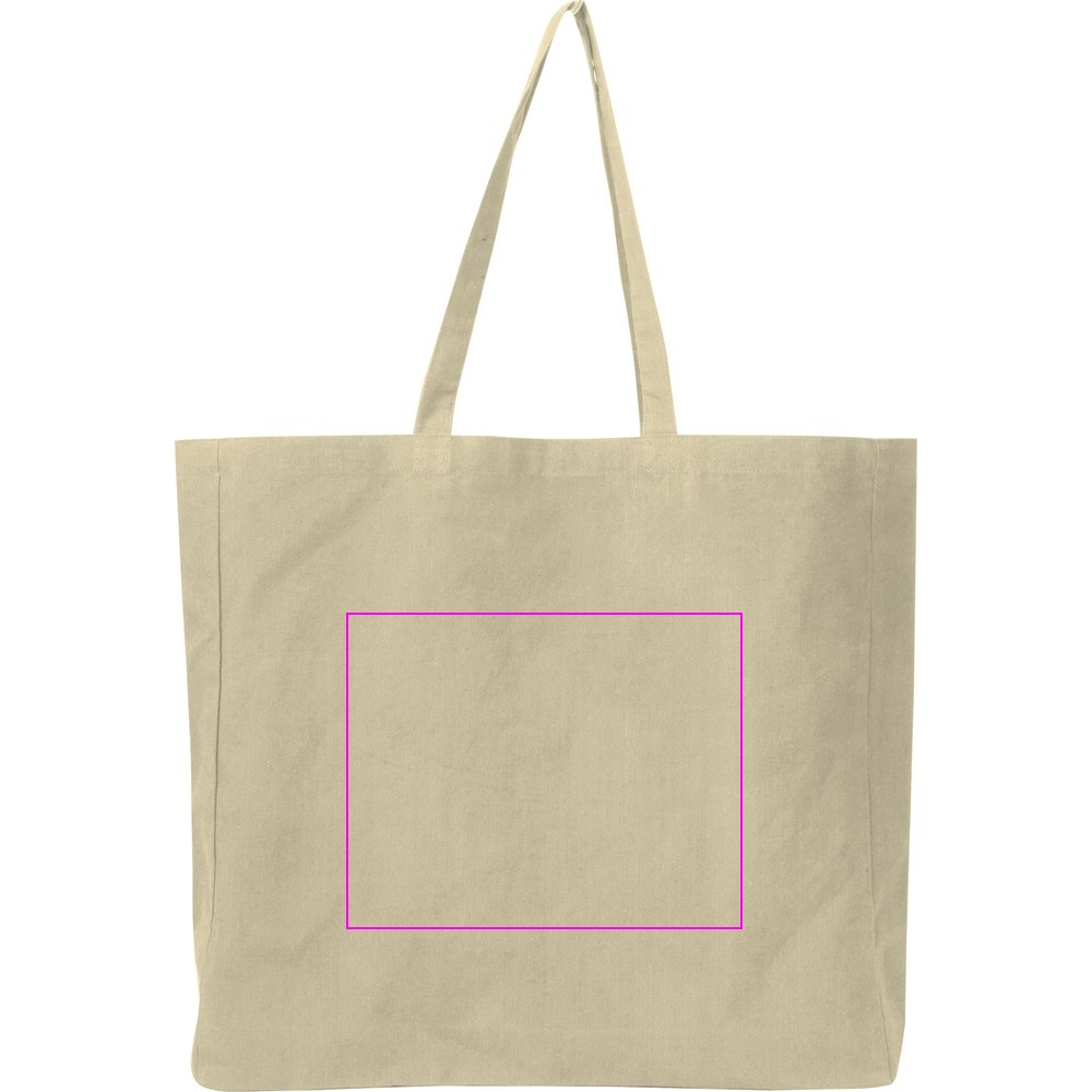 Shopper made from recycled cotton and polyester NINA