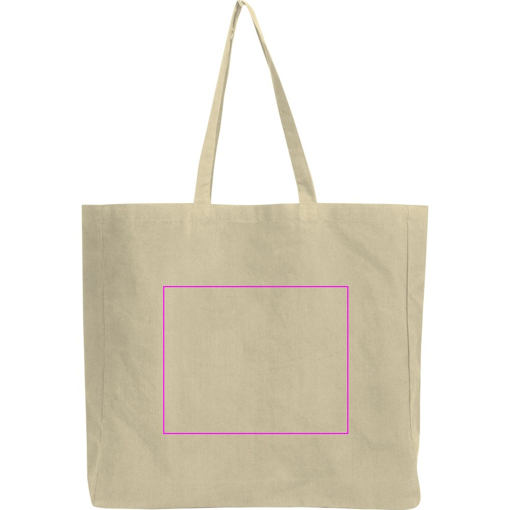 Shopper made from recycled cotton and polyester NINA