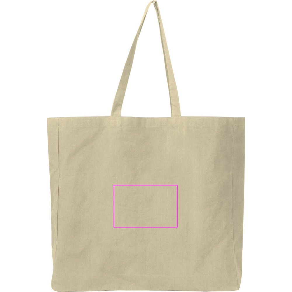 Shopper made from recycled cotton and polyester NINA