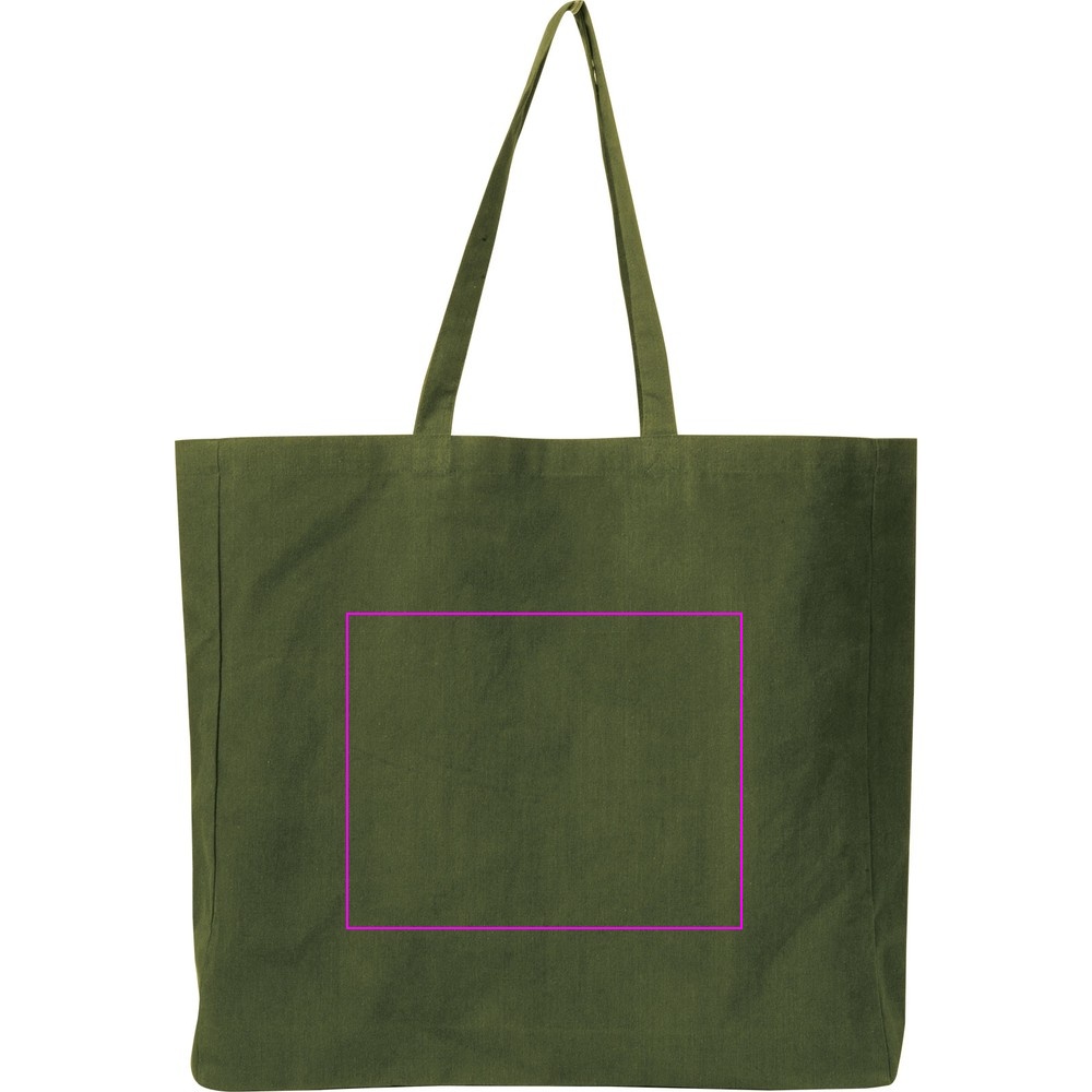 Shopper made from recycled cotton and polyester NINA