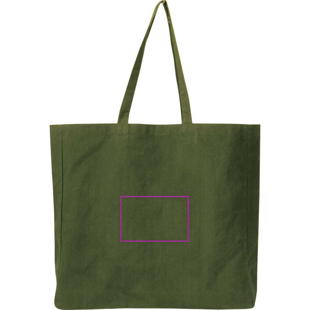 Shopper made from recycled cotton and polyester NINA