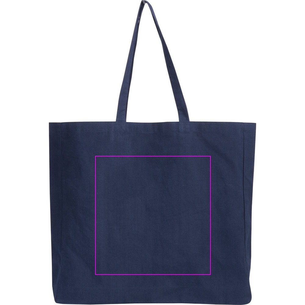 Shopper made from recycled cotton and polyester NINA