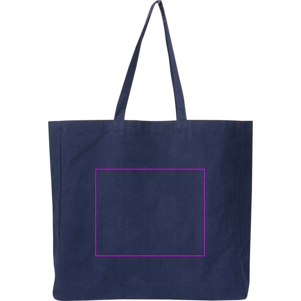 Shopper made from recycled cotton and polyester NINA