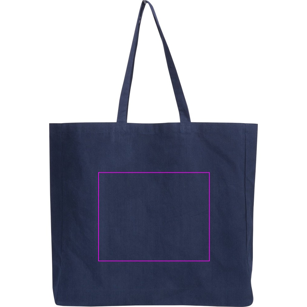 Shopper made from recycled cotton and polyester NINA