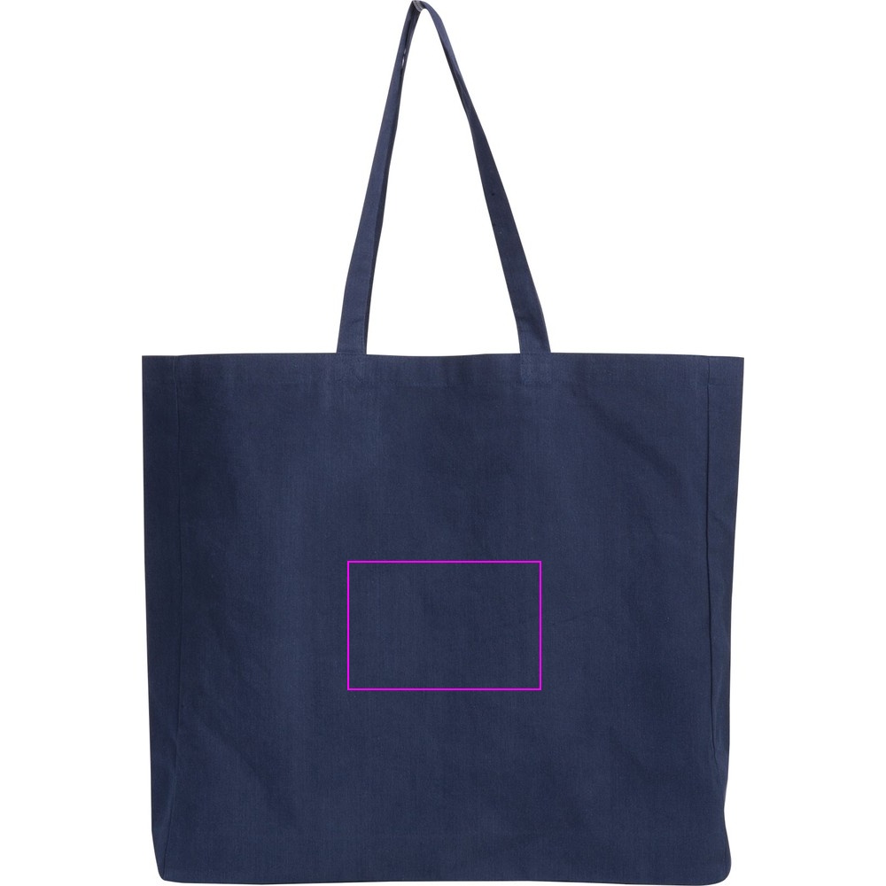 Shopper made from recycled cotton and polyester NINA
