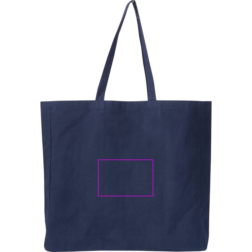 Shopper made from recycled cotton and polyester NINA