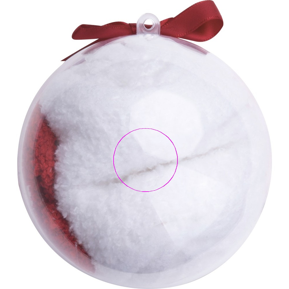 Christmas socks in a bauble OLAF