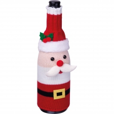 Bottle sleeve with Christmas motif JILL