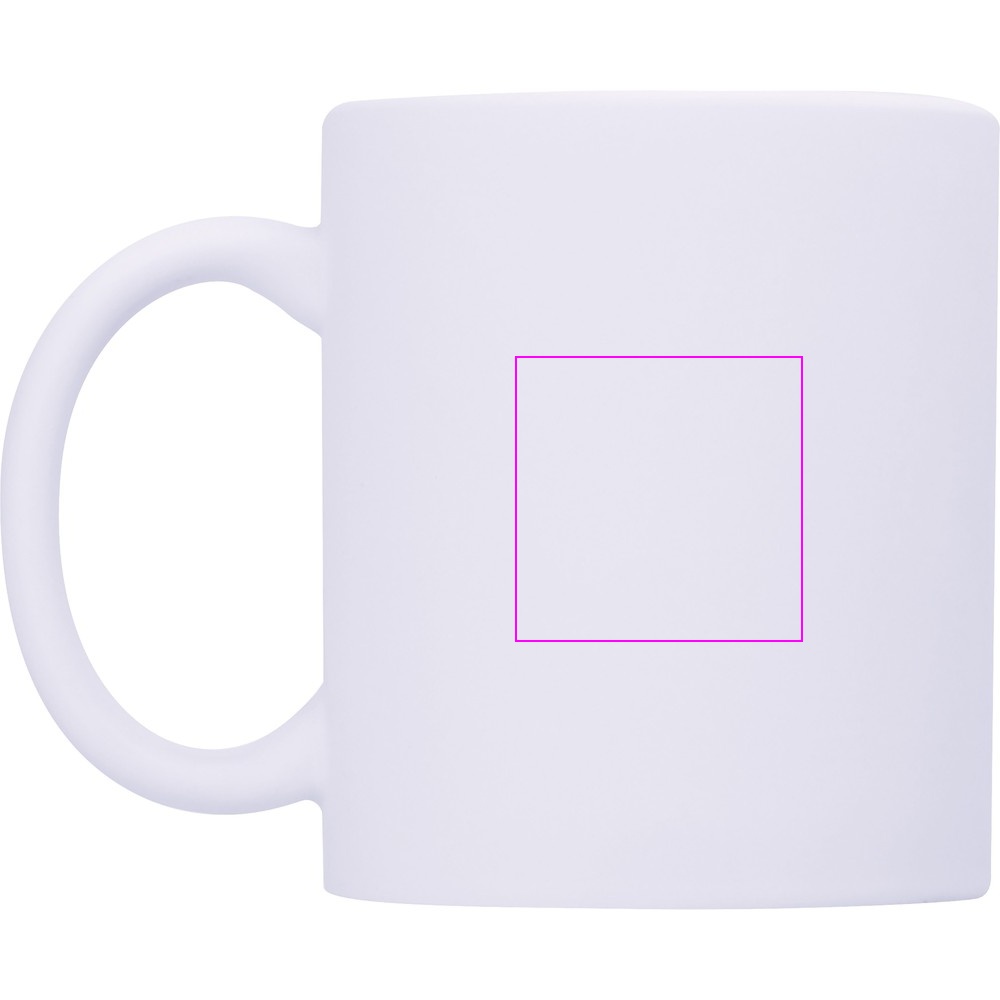 Matte ceramic sublimation mug ARIEL 330 ml