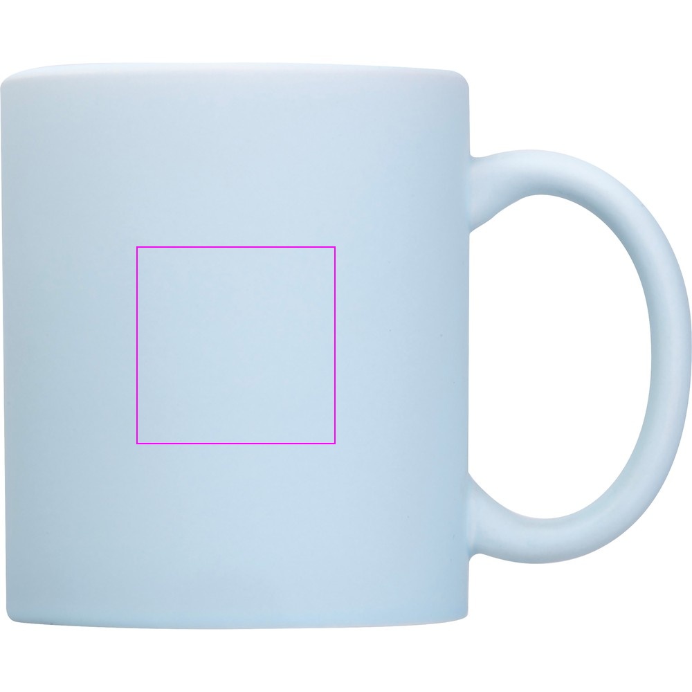 Matte ceramic sublimation mug ARIEL 330 ml