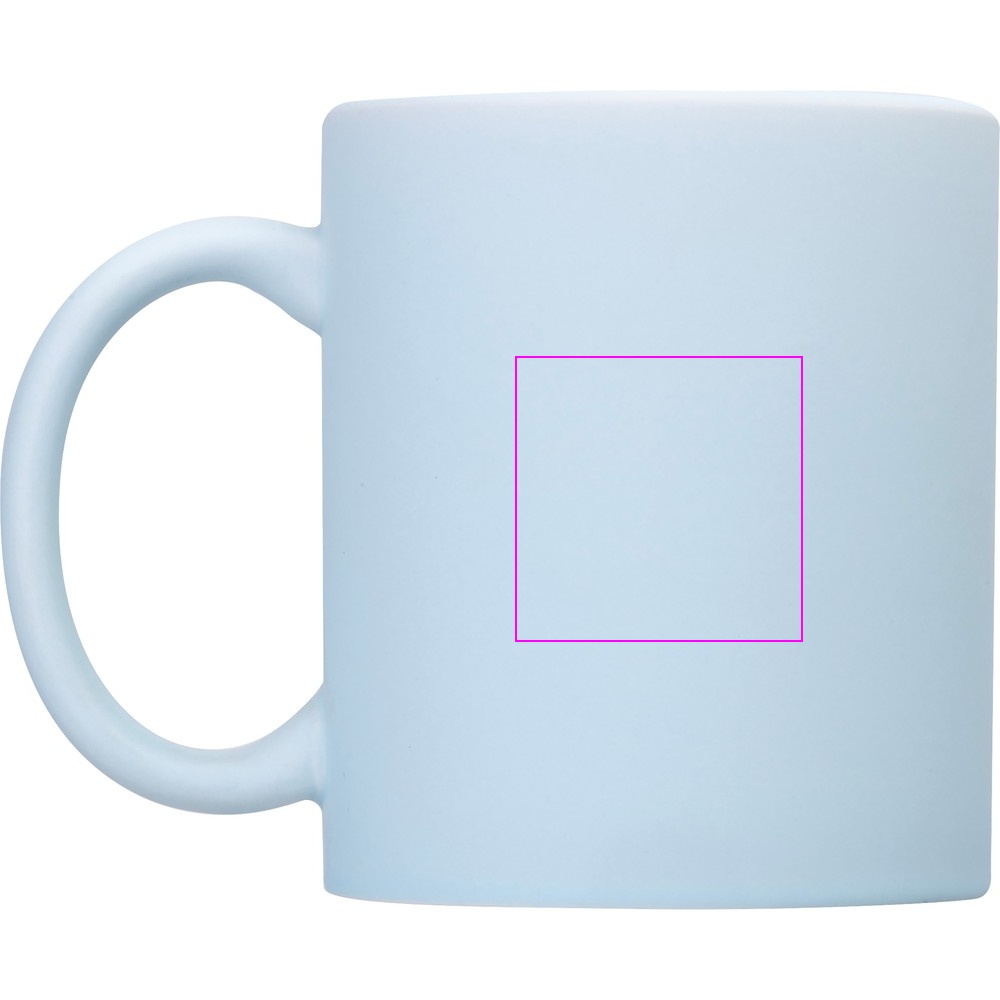 Matte ceramic sublimation mug ARIEL 330 ml
