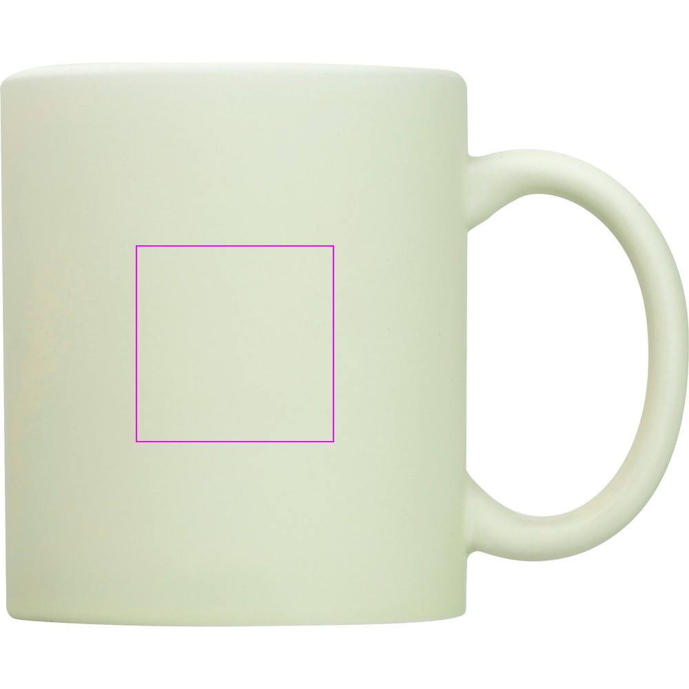 Matte ceramic sublimation mug ARIEL 330 ml