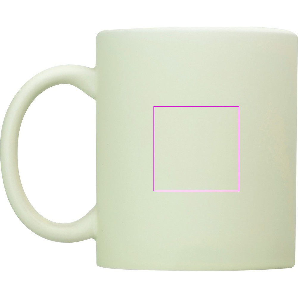 Matte ceramic sublimation mug ARIEL 330 ml