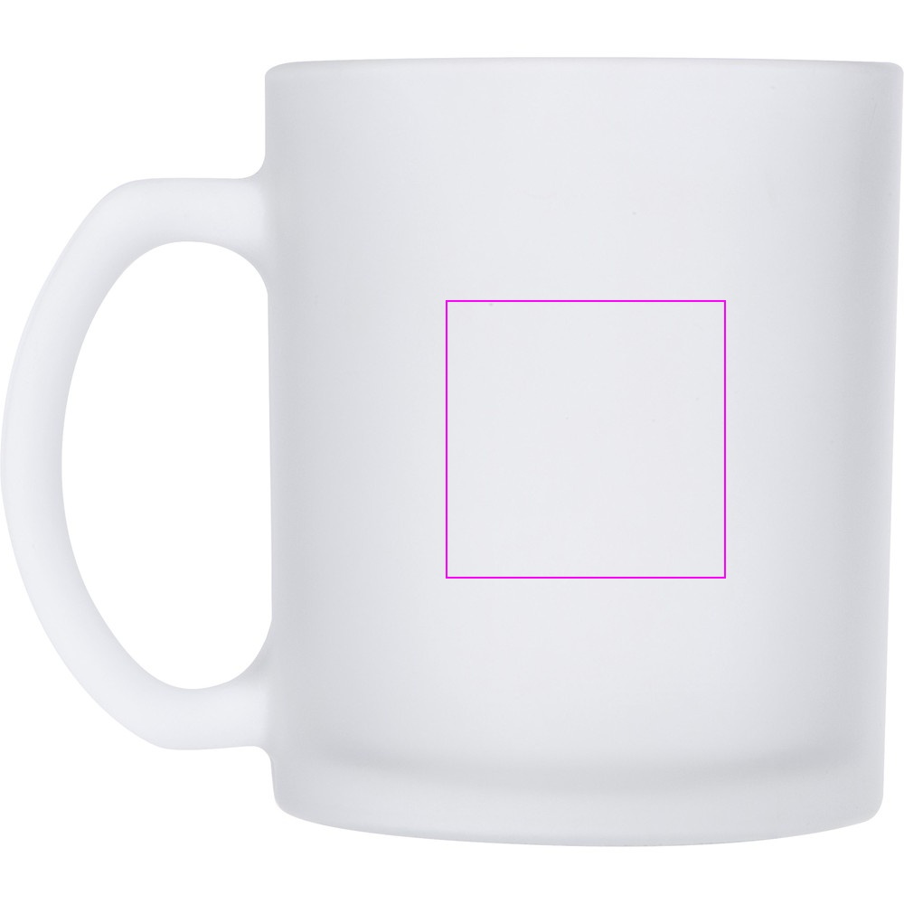 Frosted glass for sublimation mug LEA 350 ml