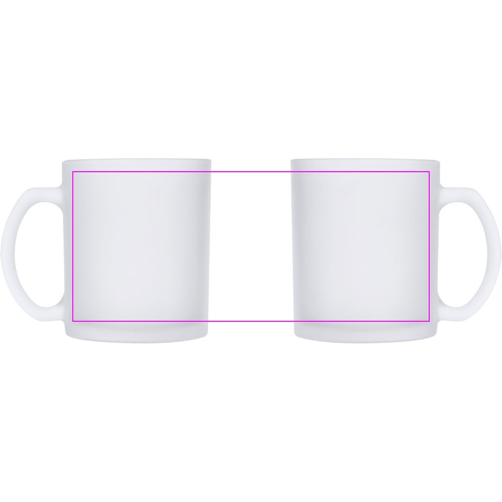 Frosted glass for sublimation mug LEA 350 ml