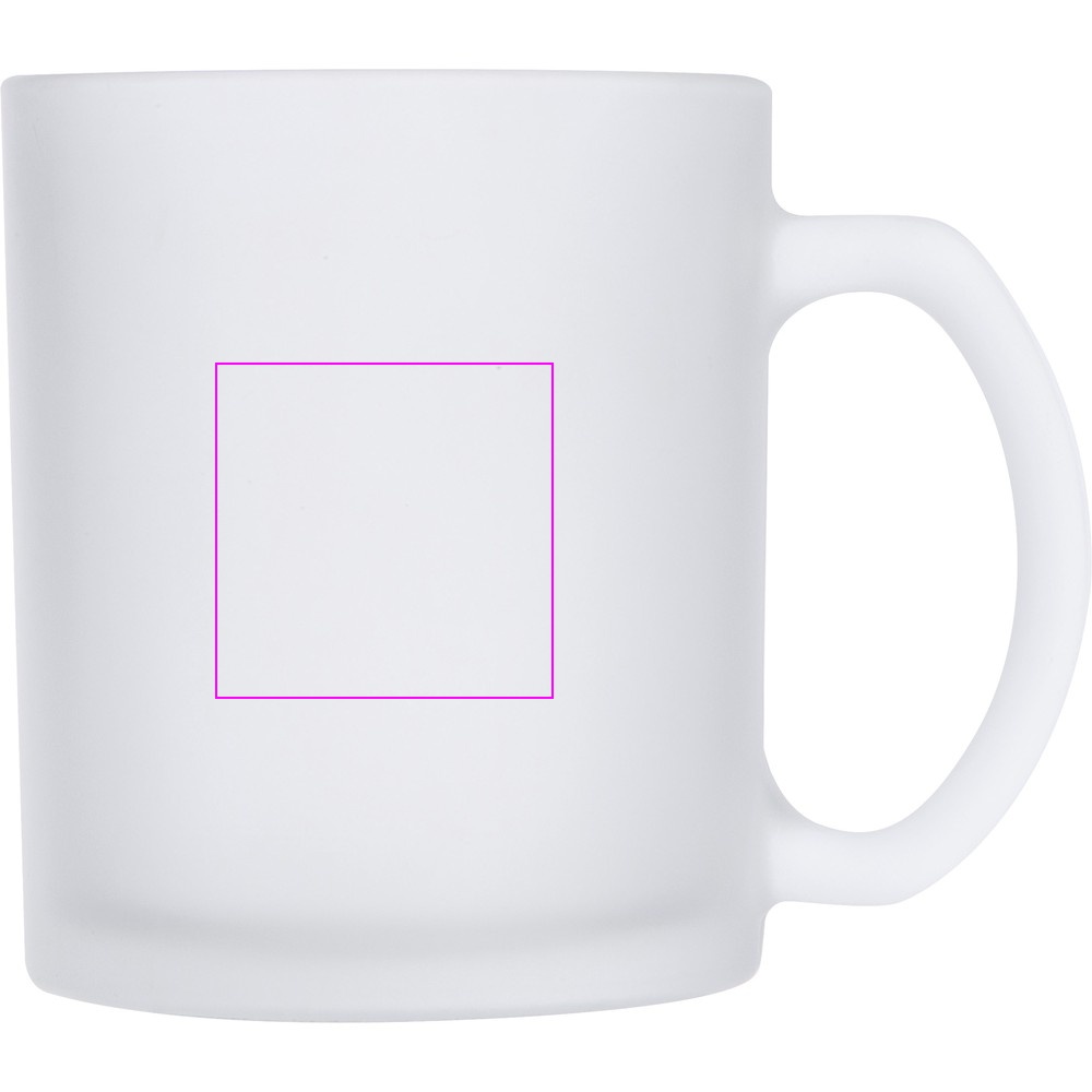 Frosted glass for sublimation mug LEA 350 ml