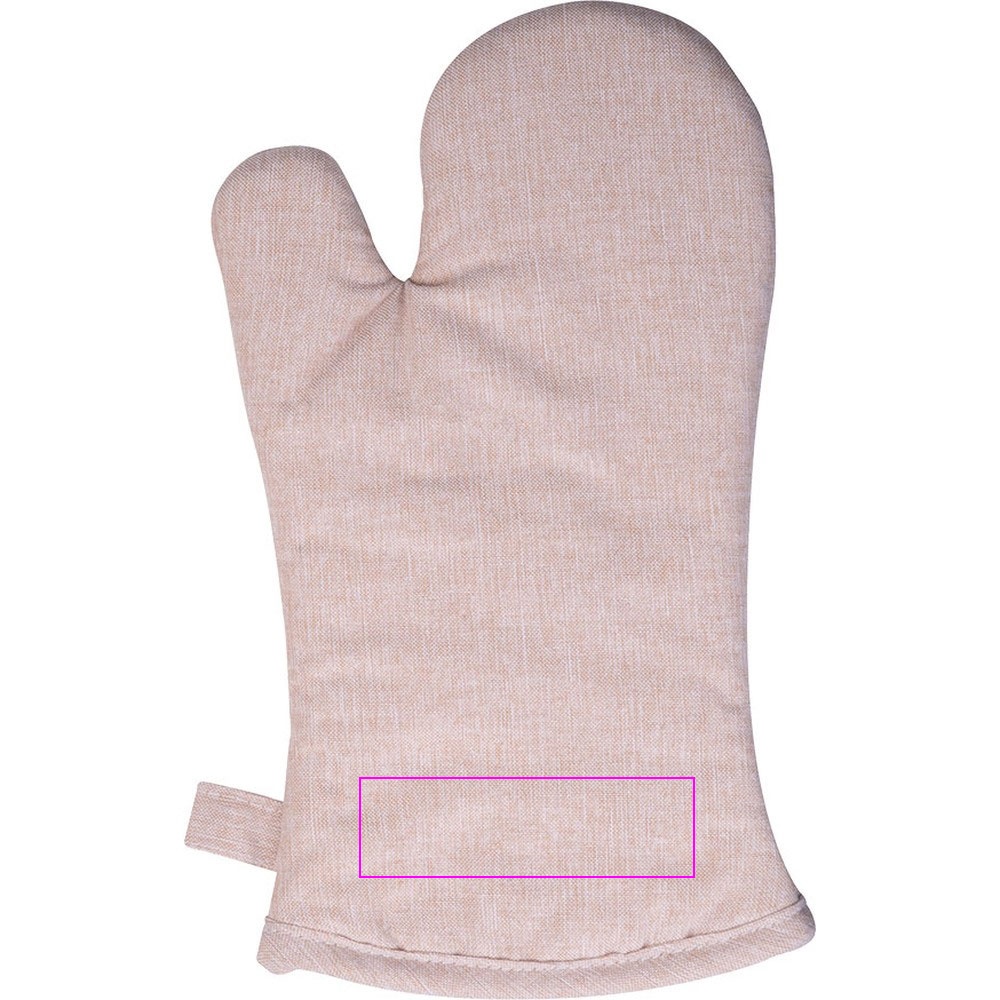 Set of 2 oven gloves LEONOR