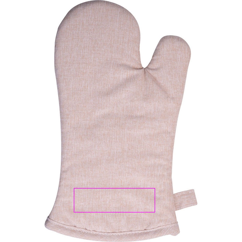 Set of 2 oven gloves LEONOR