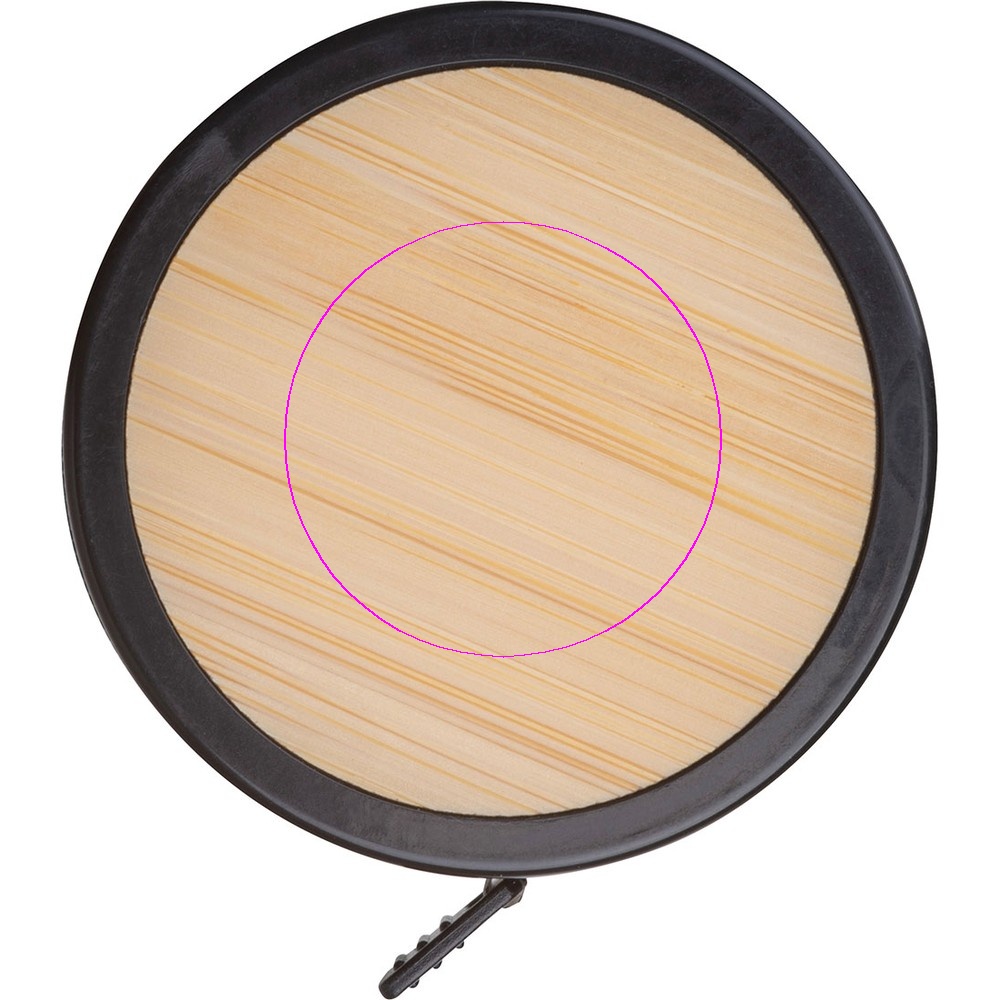 Round bamboo tape measure VINCENZO
