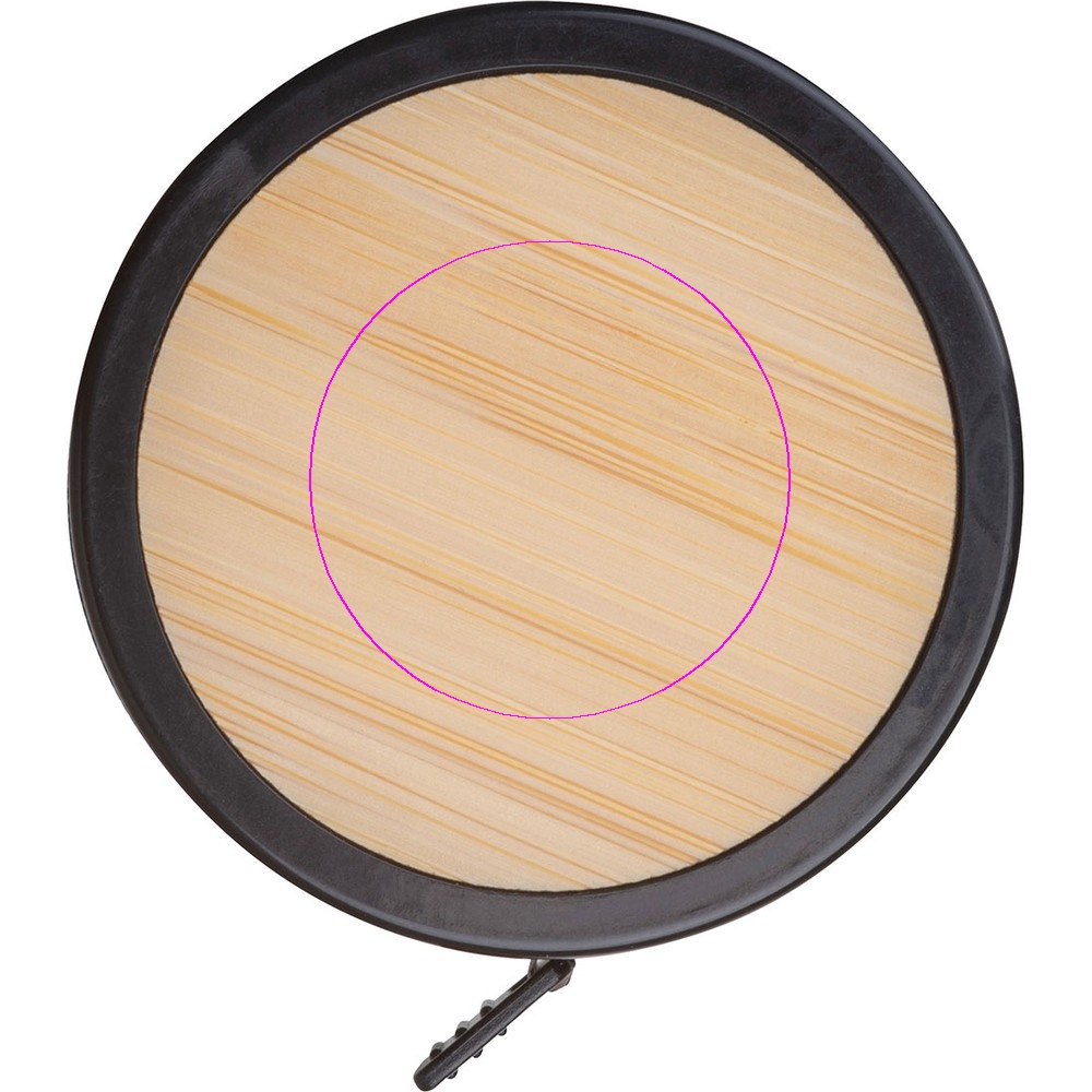 Round bamboo tape measure VINCENZO