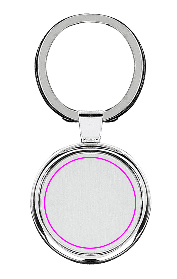 Metal keyring ROCIO