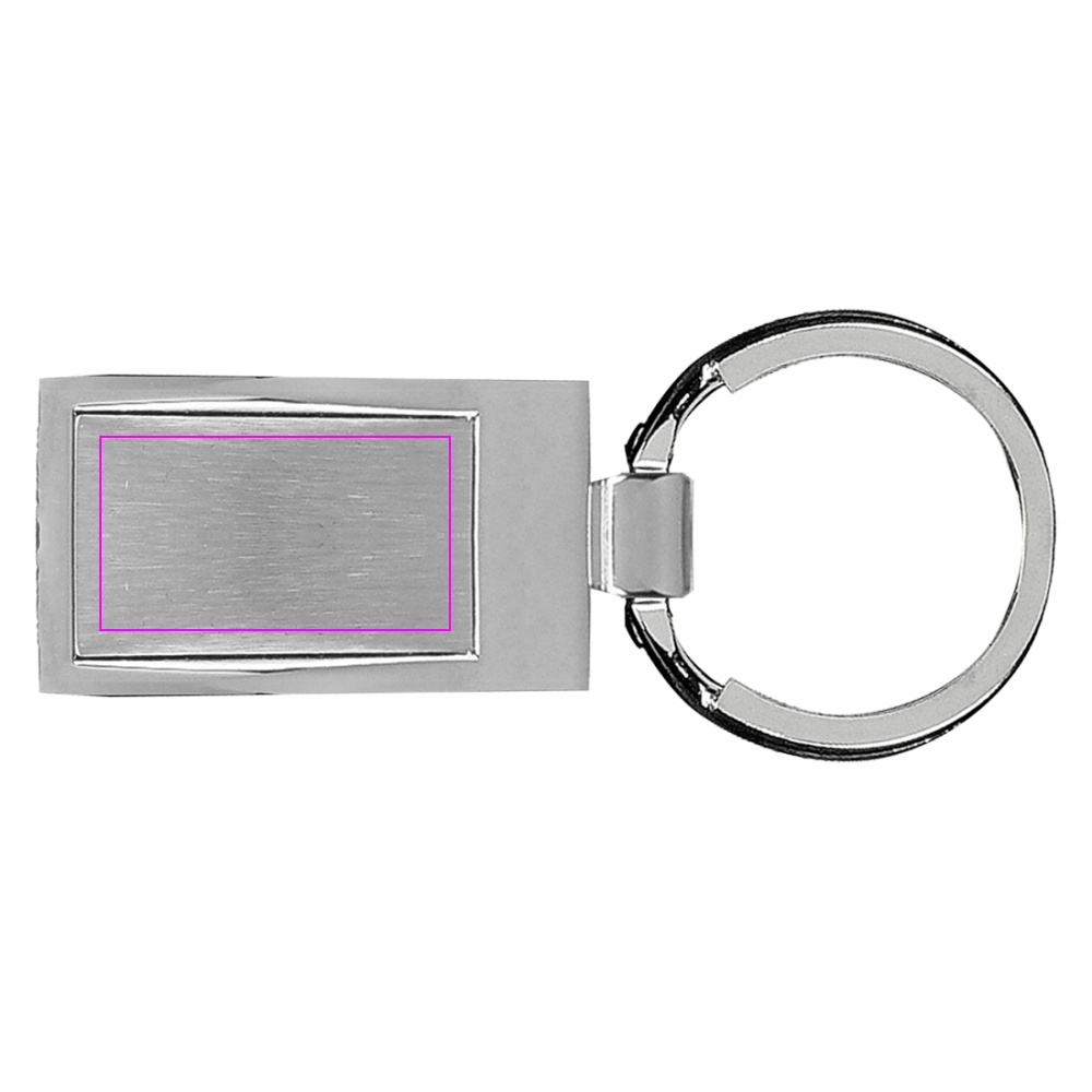 Metal keyring NAOMI