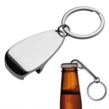 Metal bottle opener keyring GINO