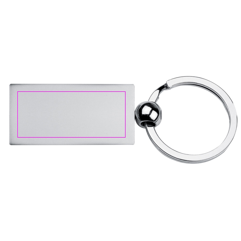 Metal keyring CECILIA