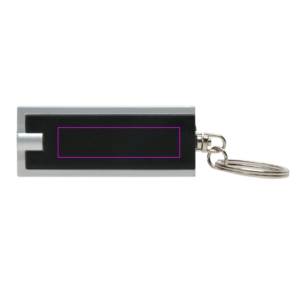 Plastic keyring AGUSTIN