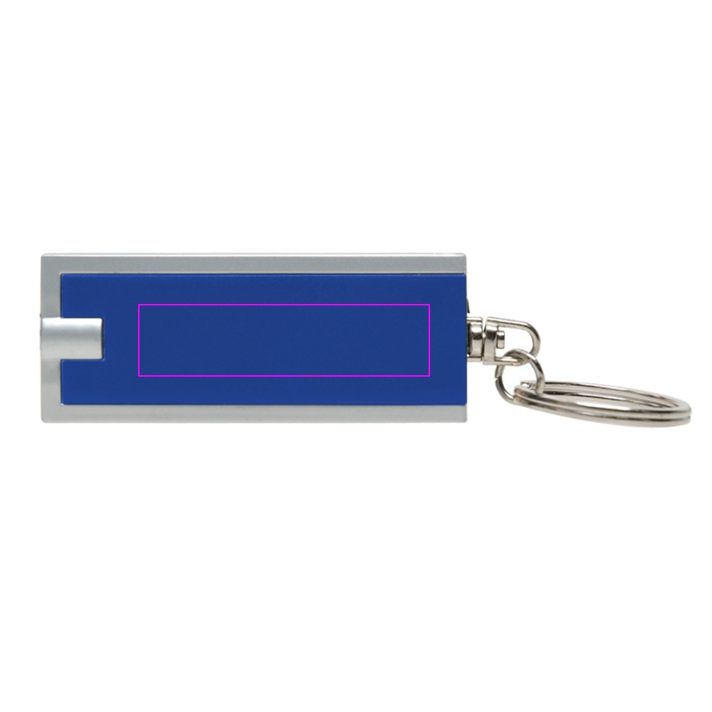 Plastic keyring AGUSTIN