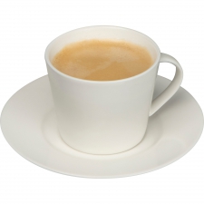 Ceramic cup with saucer 175 ml LYNN