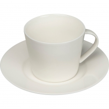 Ceramic cup with saucer 175 ml LYNN
