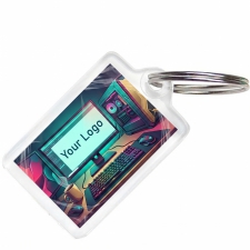 Acrylic keyring