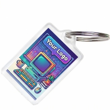 Acrylic keyring