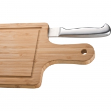 Bamboo cutting board with knife ELFRIEDE