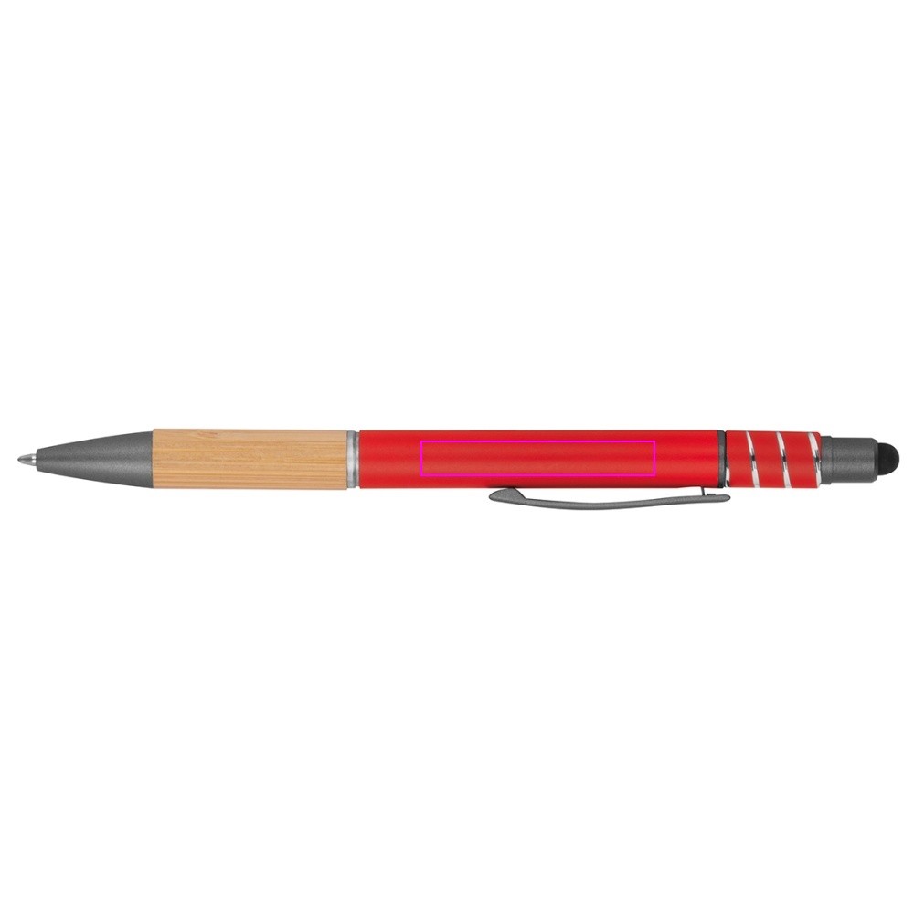 Aluminium anti-stress touch pen MANUELA
