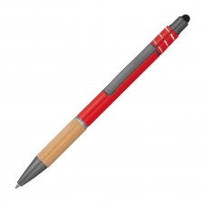 Aluminium anti-stress touch pen MANUELA