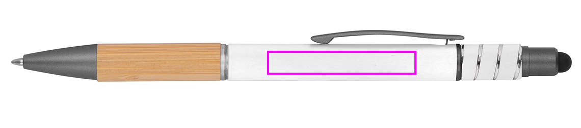 Aluminium anti-stress touch pen MANUELA