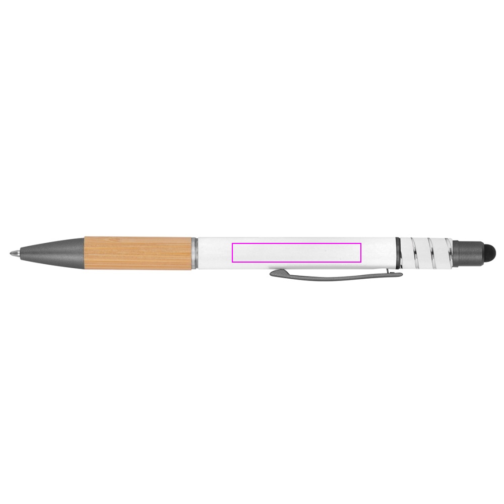 Aluminium anti-stress touch pen MANUELA