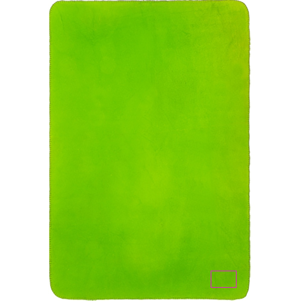 Polar fleece blanket 170 g/m² GIANFRANCO