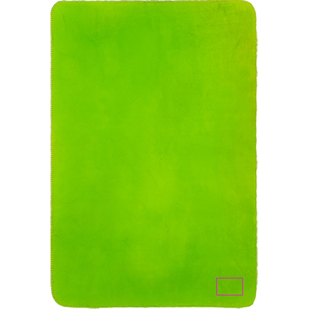 Polar fleece blanket 170 g/m² GIANFRANCO