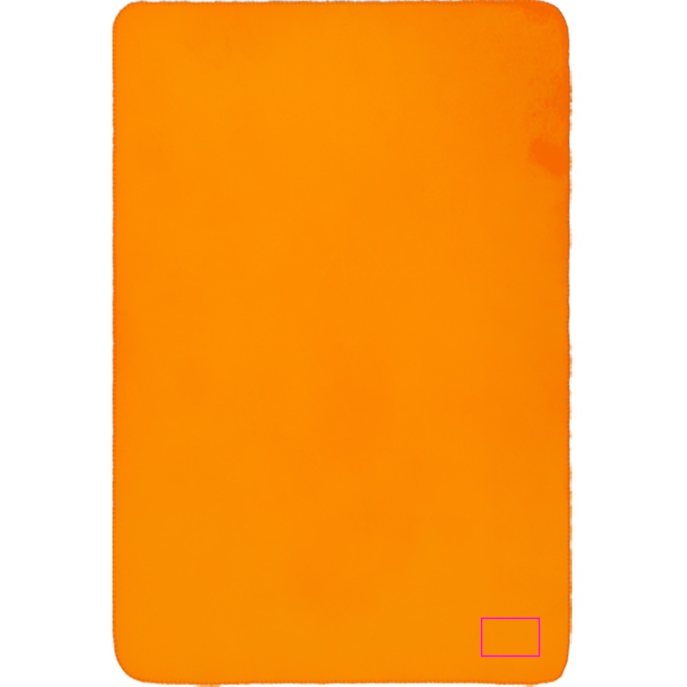 Polar fleece blanket 170 g/m² GIANFRANCO