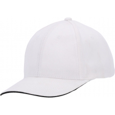 6-Panel Cotton Baseball Cap, 260 g/m² CURTIS