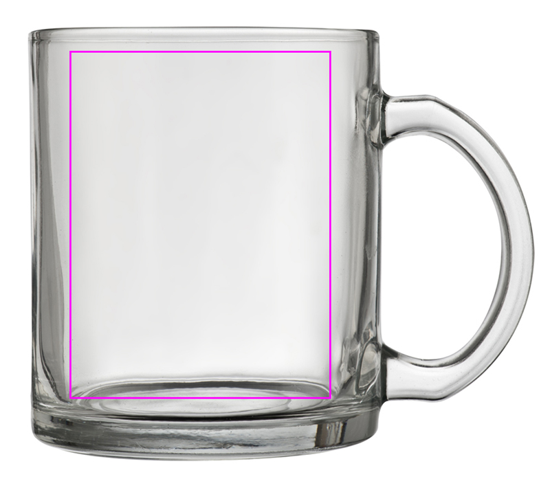 Glass mug 300 ml MATHILDE