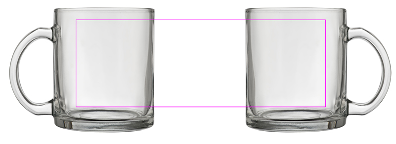 Glass mug 300 ml MATHILDE